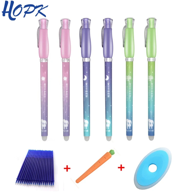 Набор сменных стержней для ручек со стираемыми чернилами офисные принадлежности