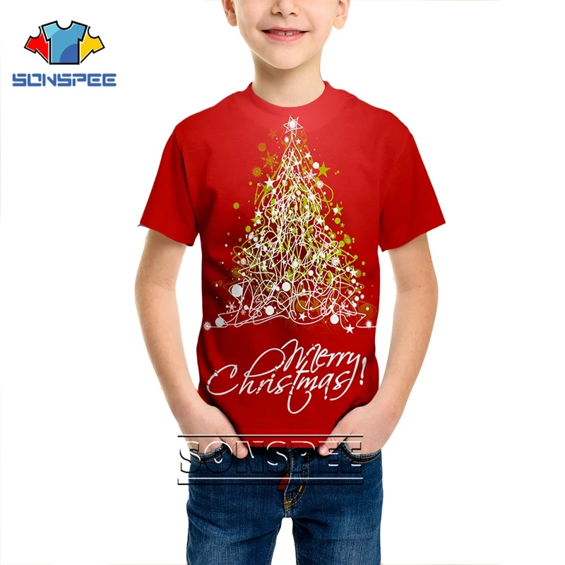 15 Fashion T-shirt 3D print Christmas Shirts Men Women Anime Child Streetwear Santa Claus T shirt Harajuku Kids Tshirt Xmas Clothes - Цвет: 15