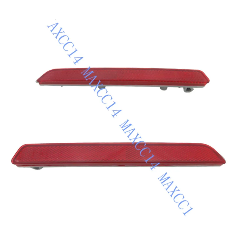 Красные линзы лампы Задний бампер противотуманная фара светильник отражатель