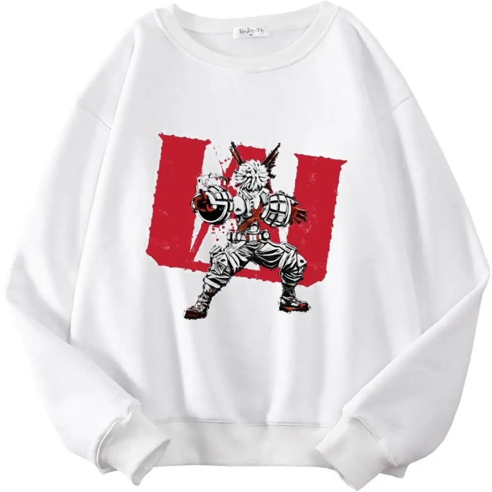 

Уличная одежда My Hero академия, свитшот, Повседневная Женская толстовка с принтом в готическом стиле, панк, худи в стиле Харадзюку, повседневн...