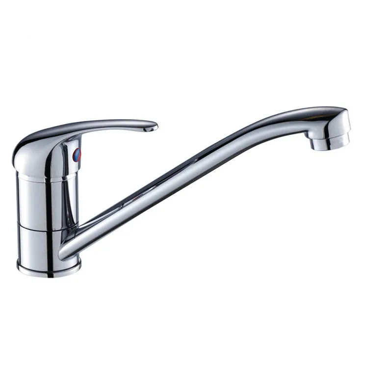 Кран и смеситель для кухонной раковины с современной хромированной отделкой