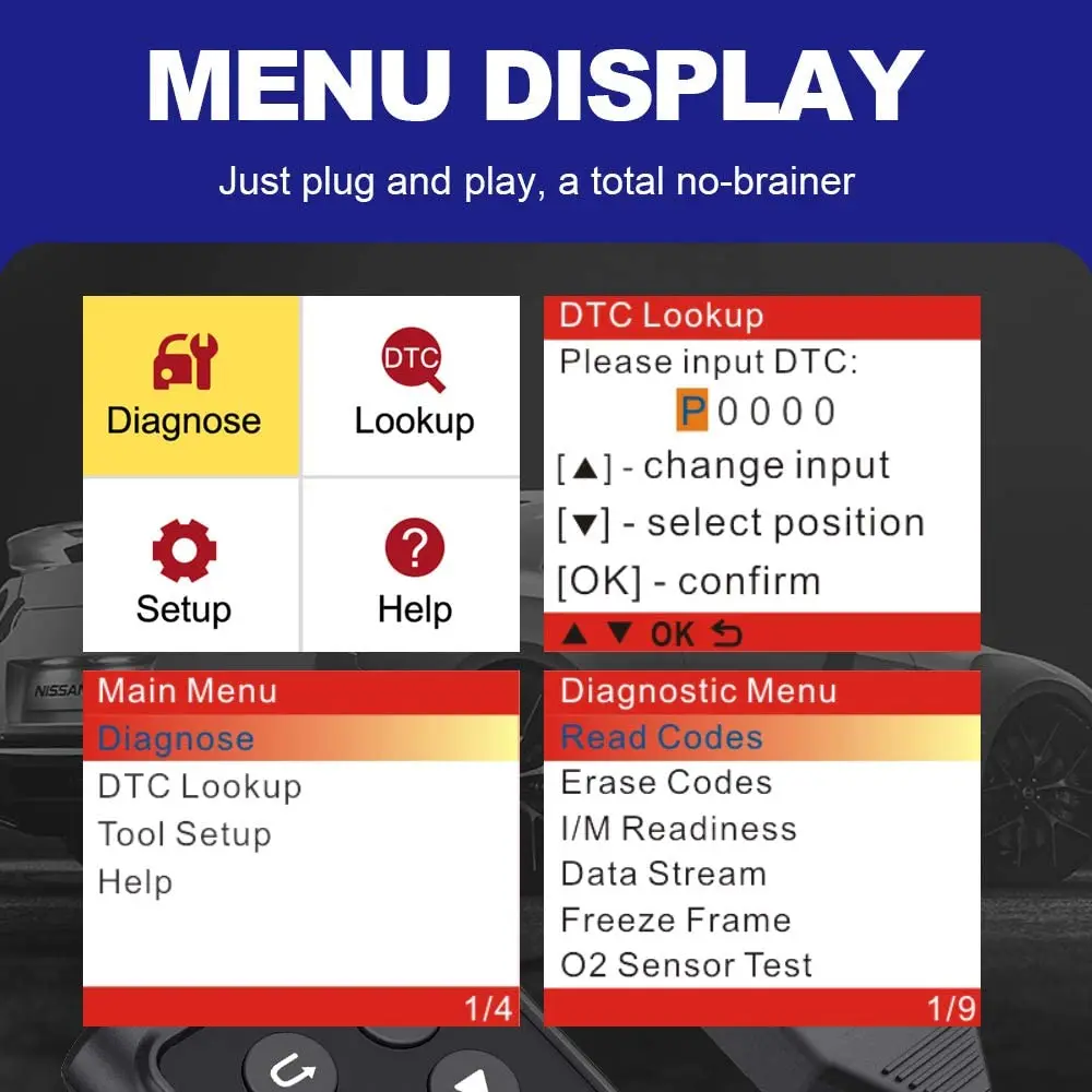 

THINKCAR OBD 2 Scanner Automotive Tester OBD Auto Diagnostics Tools For Cars O2 Senior Emission Check Warning Light ThinkOBD 20