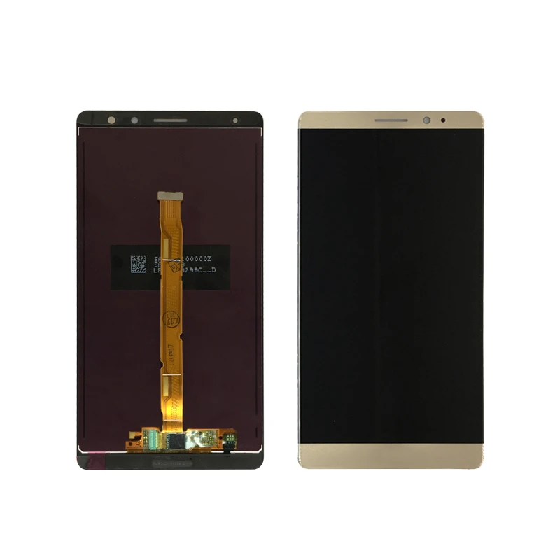 Gold no Frame 6," ЖК-дисплей для HUAWEI mate 8 рамка сенсорного ЖК-экрана дигитайзер Замена для HUAWEI mate 8 дисплей mate 8 дисплей NXT-L29 - Цвет: Gold no Frame