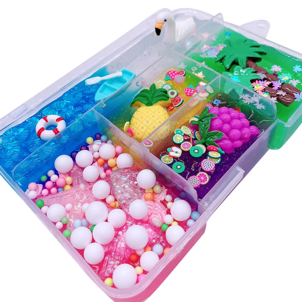 Подвеска слайм Морской мир 200 мл|Пластилин| |