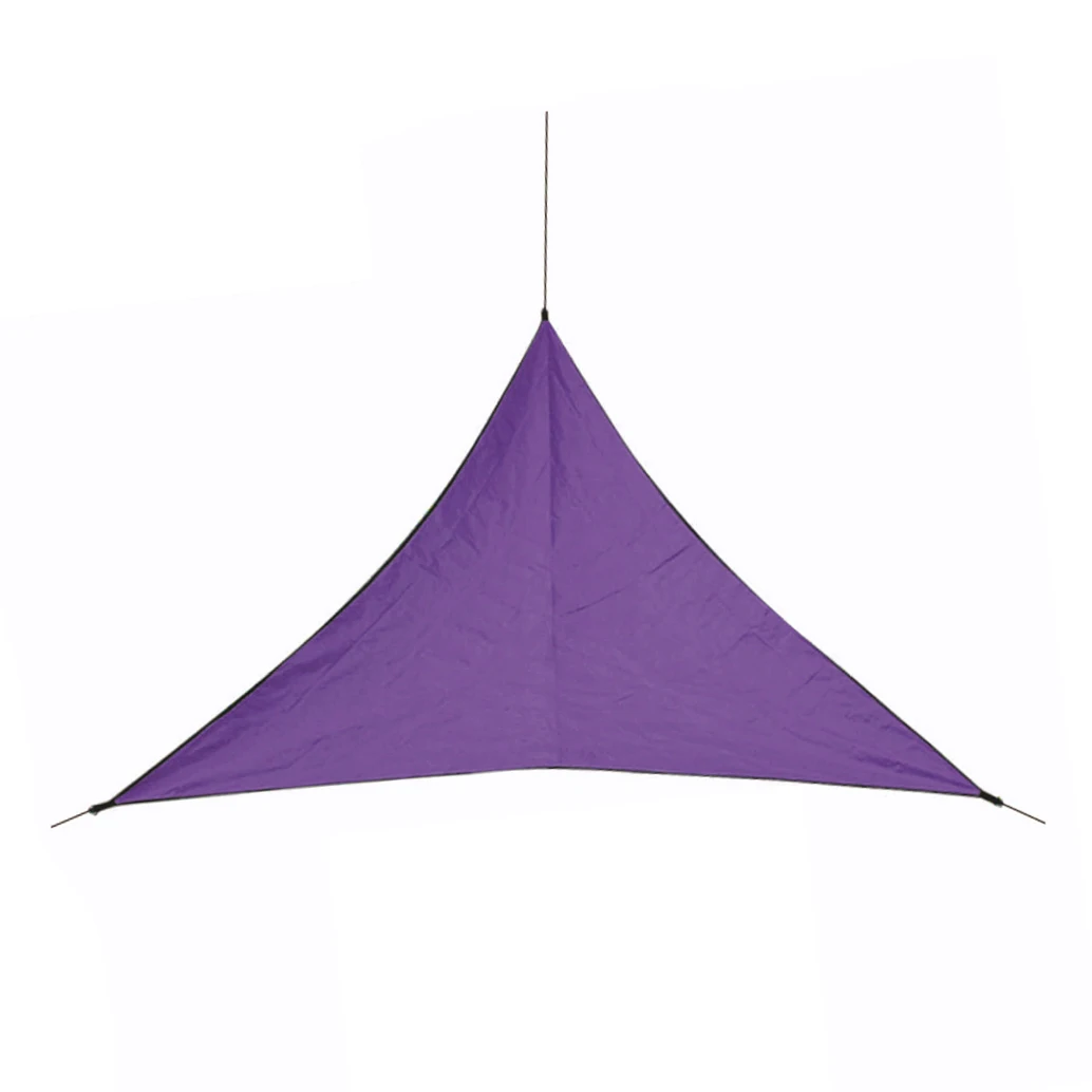 Уличная тент парус водонепроницаемая треугольная сетка для защиты от солнца 4 м
