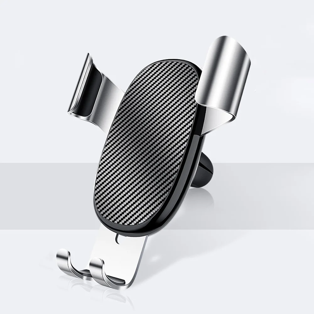 

Universal Car Mobile Phone Stand Holder Metal Gravity Induction Air Outlet Cell Phone Rotatable Bracket