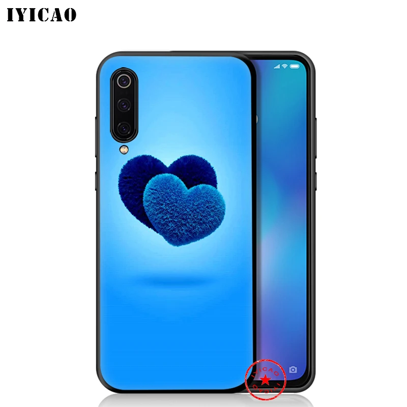 IYICAO красным сердцем Lover мягкий чехол для Xiaomi mi A3 A2 A1 9T CC9E CC9 9 8 6 Se Lite F1 макс 3 5X 6X