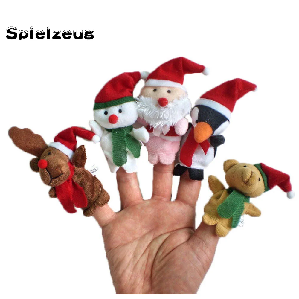 5 шт. история раз милый Рождество Санта Клаус и Друзья детские плюшевые куклы