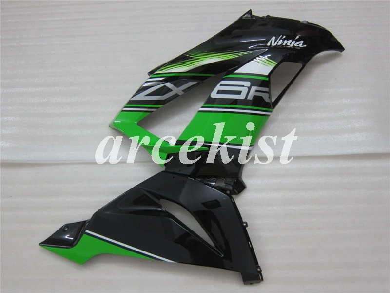 ABS полный обтекатель комплект подходит для Kawasaki ZX6R 2013 Мотоцикл Обтекатели ZX-6R ниндзя 636 599 кузов под заказ