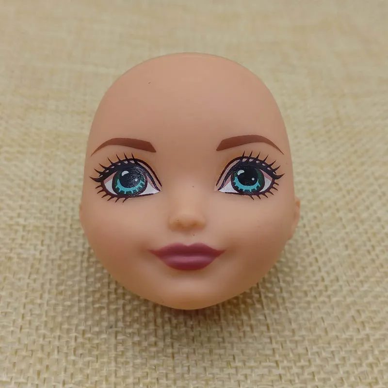 

Kids Toy Doll Head For Monster High Doll 1/6 BJD Doll's Makeup Demon Monster Head Without Hair 1/6 Dollhouse Accessories