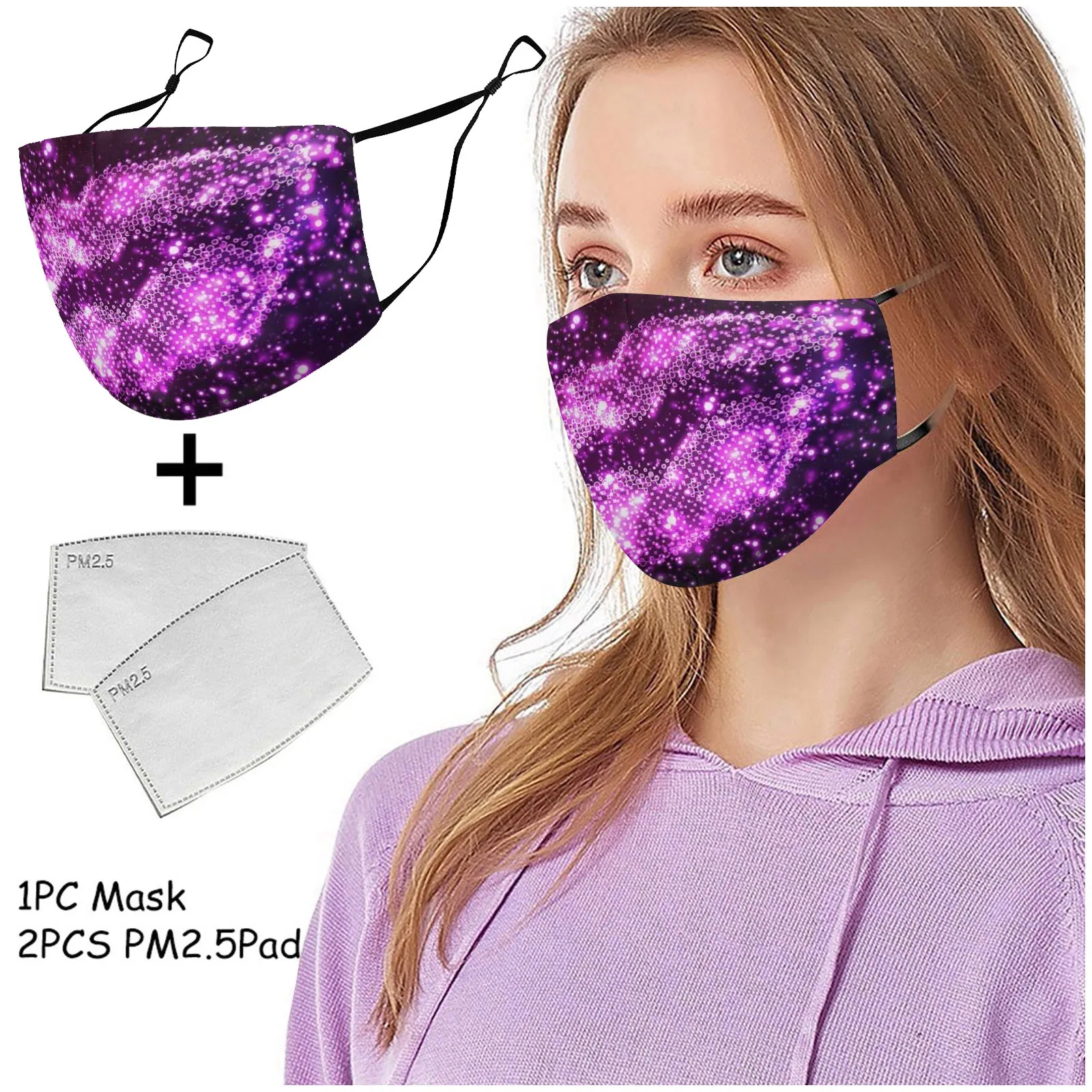 

Маски для Хэллоуина для взрослых, маска для лица с фильтром, повязка на голову, бандана, многоразовая маска для лица, маска с фильтром