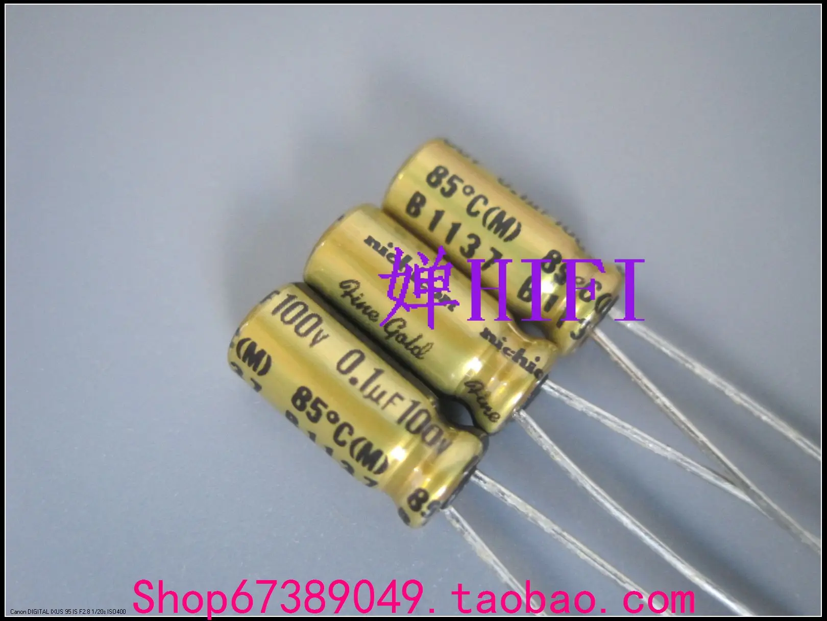 20 шт. NICHICON FG 0 1 в 100 мкФ 5x11 мм Тонкий золотой FineGold MUSE аудио конденсатор Ф/в МКФ