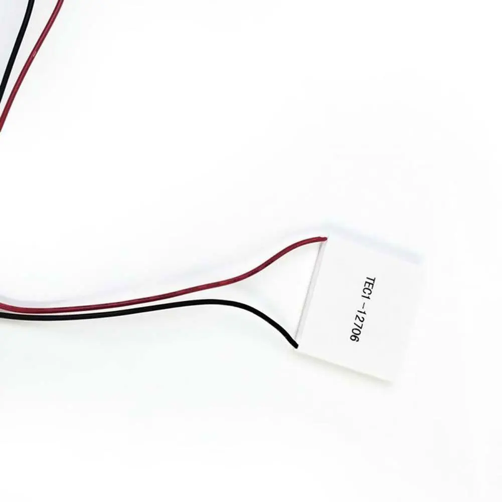 1 шт 12V 60W TEC1 12706 работает от 0 15 2 V постоянного тока и 6A радиатор Термоэлектрический