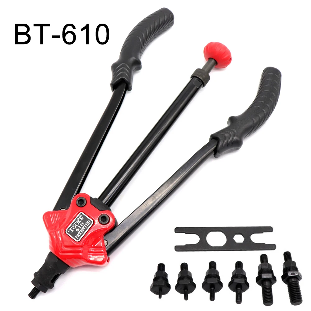 BT 610 ручной Заклепка гайка пневматический пистолет вставка заклепка резьбовой