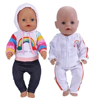 18 inch doll clothes big flowers suit interactive toys for girls baby new born fit 43 cm doll reborn clothes dolls accessories