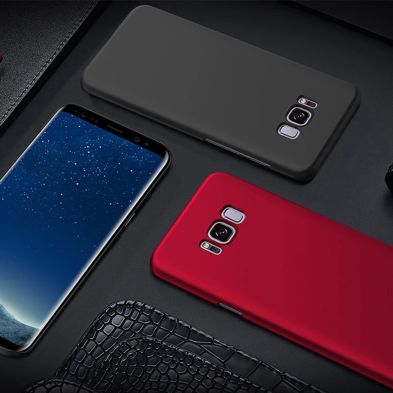Матовый чехол Aixuan для Samsung Galaxy S8 Fosco жесткий поликарбонатный матовый Plus