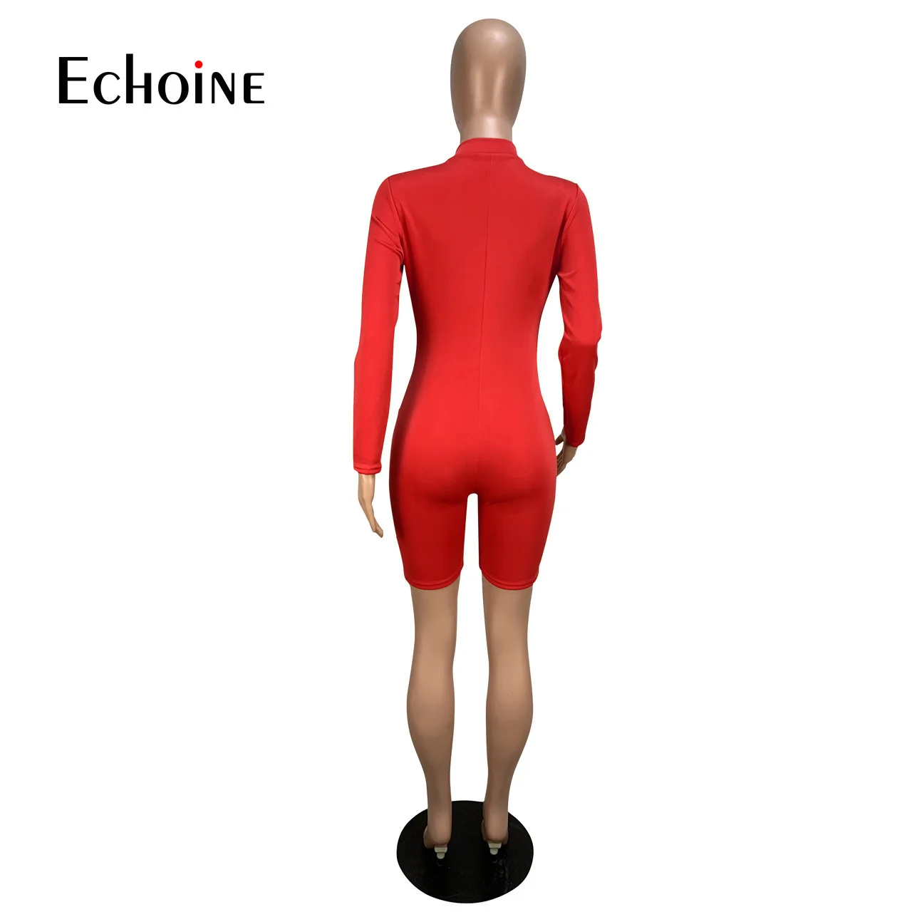 Echoine для женщин сексуальные женские сапоги на молнии спортивный костюм