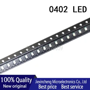 100PCS 0402 LED White/Red/Blue/Yell ow/Green/Emerald  Green/Orange /Warm White Light-emitting diode SMD