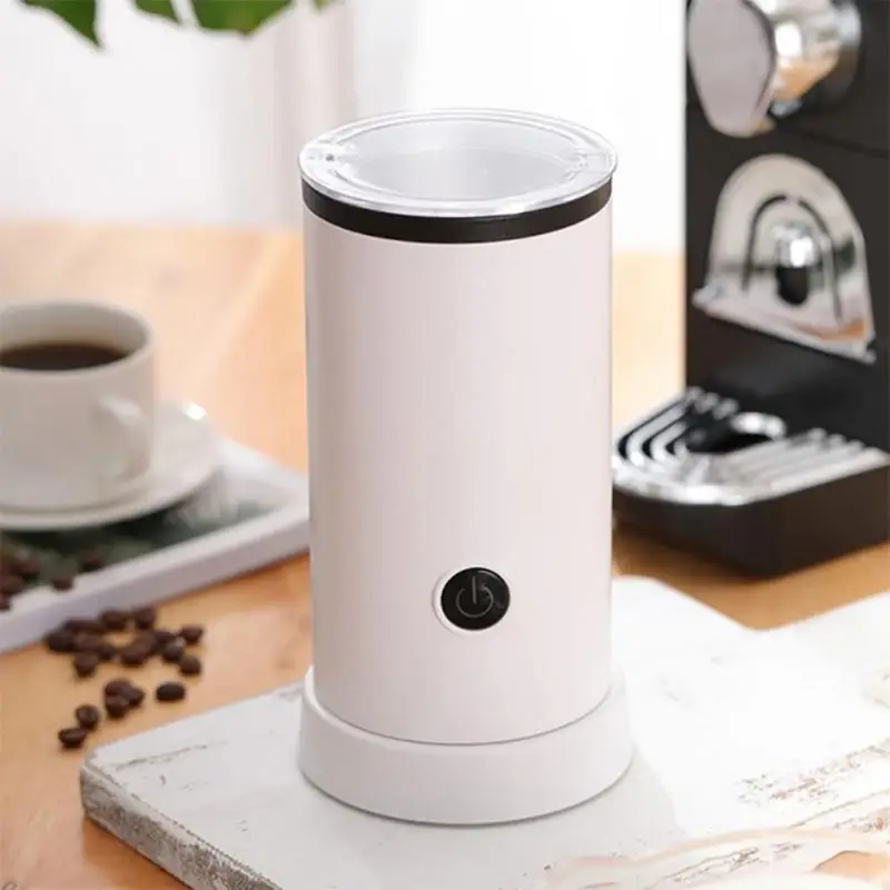 

Stainless Steel Electric Milk Frother Foamer Frothing Milk Frother Latte Cappuccino Chocolate Fully Automatic Milk Warmer Wall