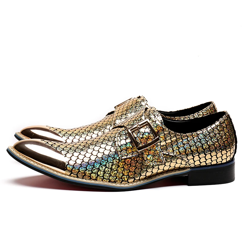 Christia Bella Из натуральной кожи Мужские оксфорды обувь со светодиодной подсветкой