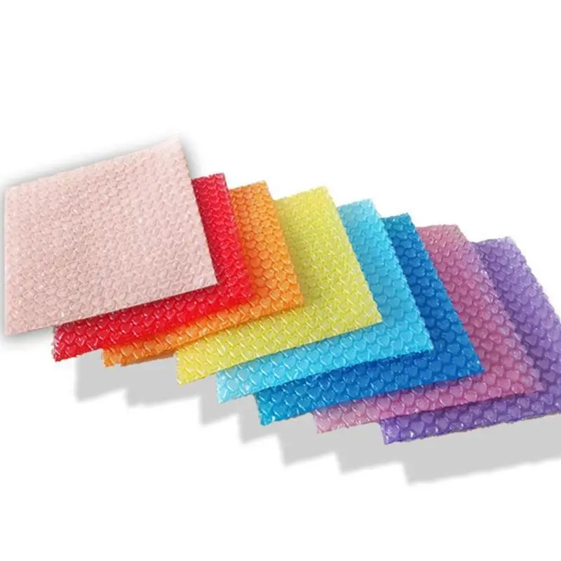

10Pc 10*10cm Heart-Shaped Bubble Bag Inflatable Foam Wrap For Packing Mailers Gift Self Seal Padded Bags For Book Magazine Lined
