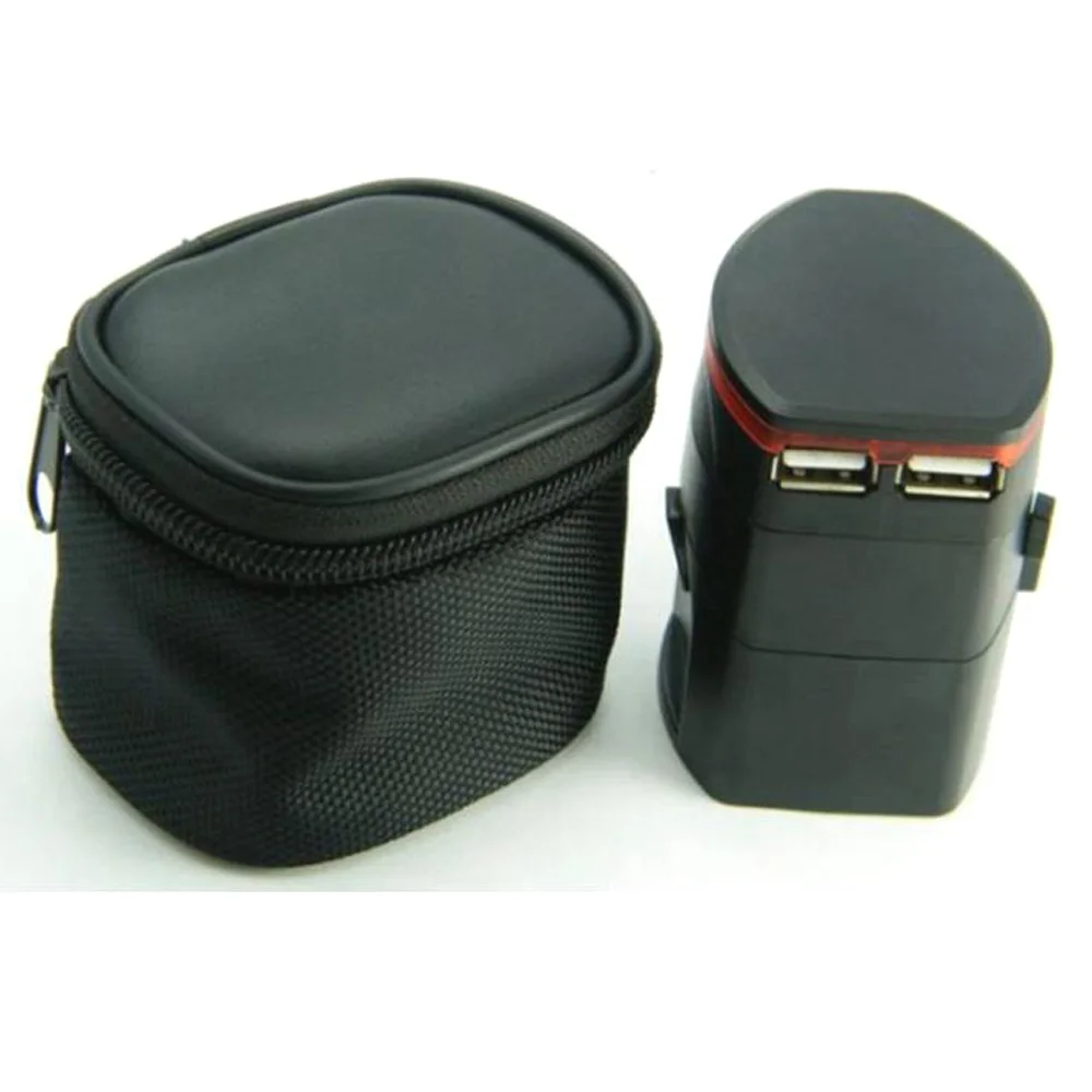 Универсальный адаптер с двумя USB портами 6 А|us adaptor|power adaptoruniversal plug adapter |