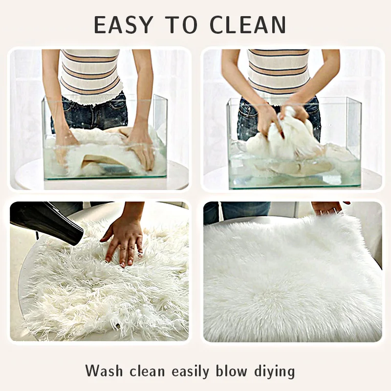 Длинная пушистая наволочка мягкая удобная плюшевая для диванной подушки