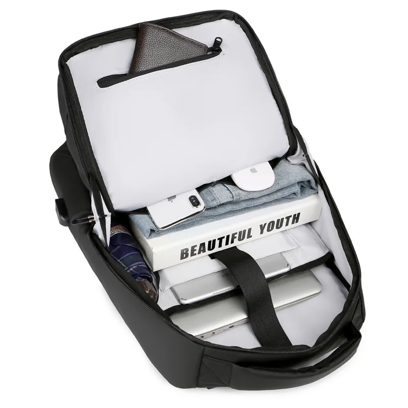 

Good Qualities Backpack School Car Trunk Storage Travelling Bag Commercial Affairs Laptop