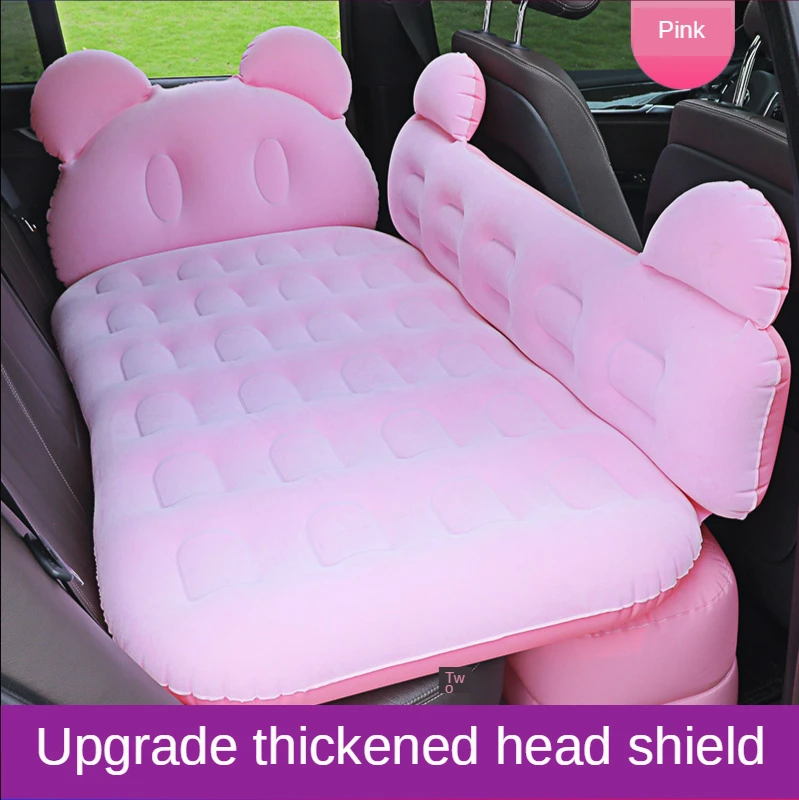 Car Travel Bed Air Mattress Inflatable Sofa Lounger Chair Auto Rear Sleeping Mat Back Seat Beds Cushion Camping Couch | Автомобили и