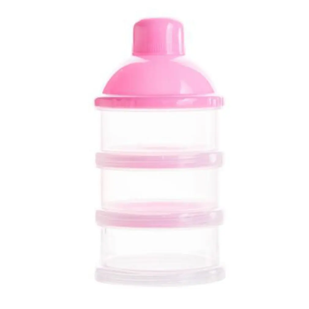 

Baby Milk Powder Box Three Layer Transparent Milk Powder Lattice Removable Portable