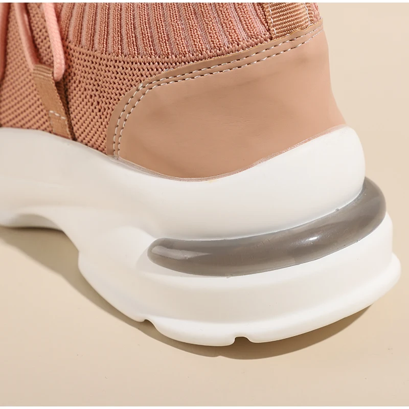 

35-44 Fashion Women Lightweight Sneakers Running Shoes Outdoor Sports Shoes Breathable Mesh Comfort Running Shoes Air Cushion