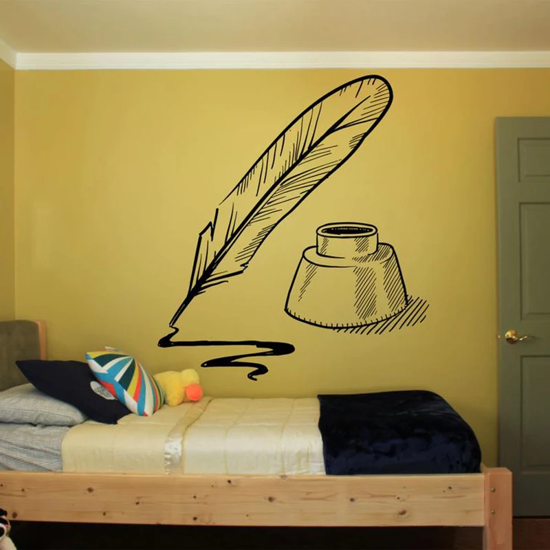 

Наклейка на стену для книг, библиотеки, читального зала, книжного магазина, образования, школы, настенная наклейка, декор для кабинета, виниловая художественная декоративная наклейка B411