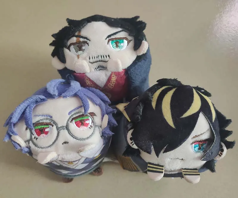 

Hypnosis Mic Division Rap Battle Plush Key Chain Mochikororin3 Jyushi Aimono Rosho Tsutsujimori Rei Amayado