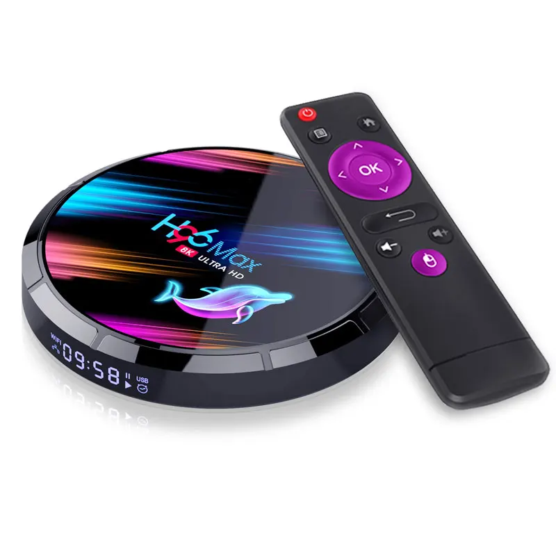 

H96 Max X3 4GB 128GB 8K Amlogic S905X3 Smart TV BOX Android 9.0 Dual Wifi 1080P 4K Youtube Set Top Box 4GB 64GB 32GB