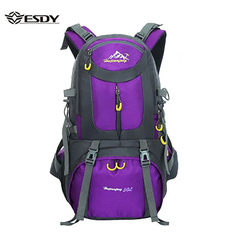 Походный рюкзак 50 л рюкзаки водонепроницаемый мужской уличный для кемпинга