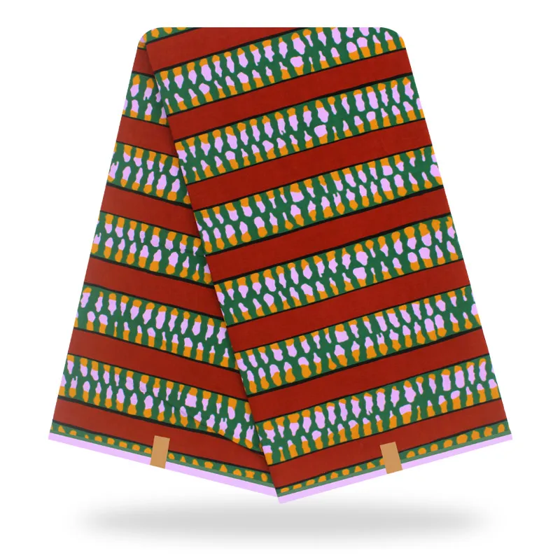 

Wholesale high quality cotton Nigerian Ankara wax cloth guaranteed veritable real wax African printed fabric H191113