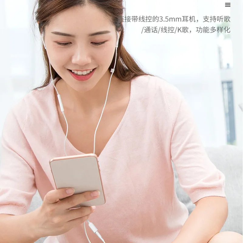 Original Xiaomi USB Type-C to AUDIO 3.5mm Earphone Jack AuxAudio Cable Adapter Headphone for mi 9 SE 9T Note 10 A3 K20 K30 Pro | Компьютеры