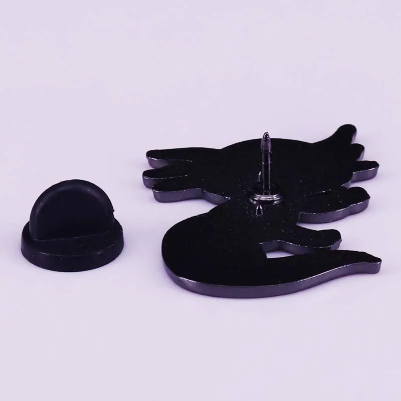 Мультяшная Axolotl эмалированная булавка в подарок для лампочки | Украшения и