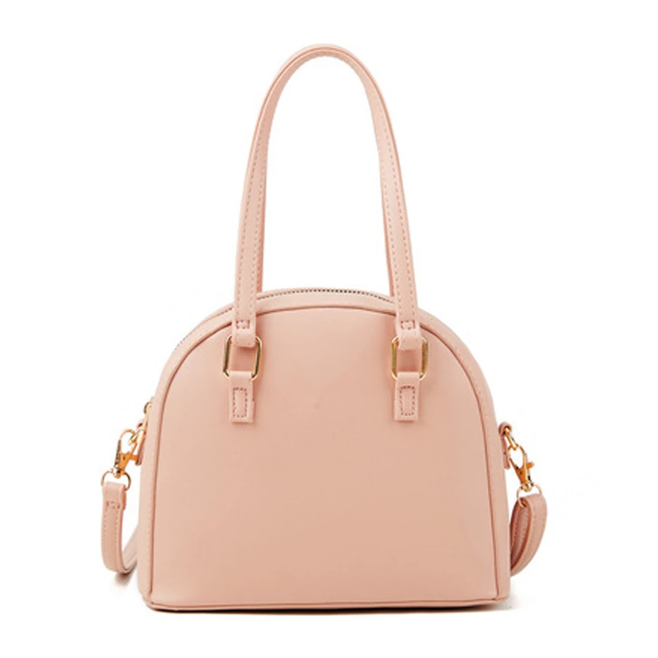 

Shoulder Bags For Women 2021 PU Leather PU Designer Luxury Soft Handbags Female Trend Solid Color Messenger Bag Girls