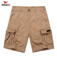 wosawe mens urban military cargo shorts summer comfortable classic multi pocket tactical motorcycle shorts outdoor sport short