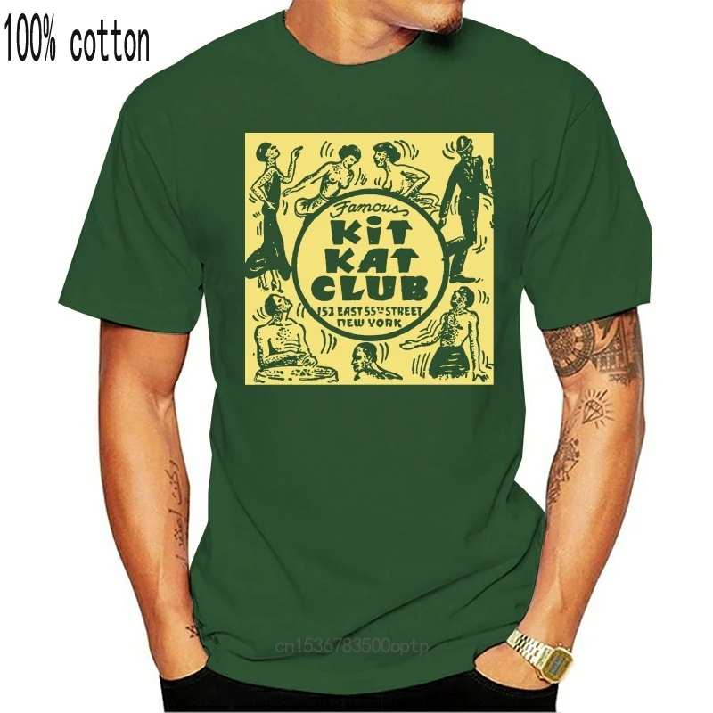 

New Kit Kat Club Vintage African Harlem 2021 York City T-Shirt M L Xl Xxl Xxxl Loose Size Top Tee Shirt