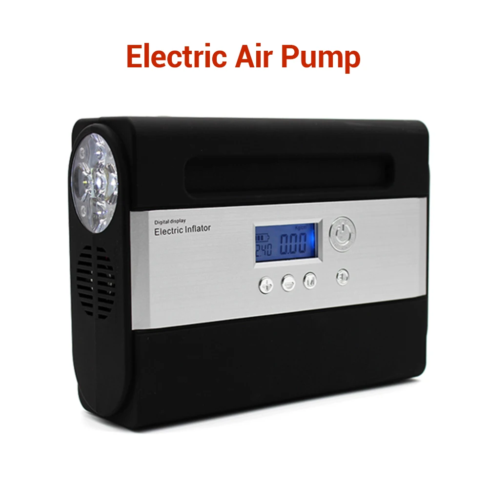 Портативный Автомобильный Электрический компрессор 12 В постоянного тока