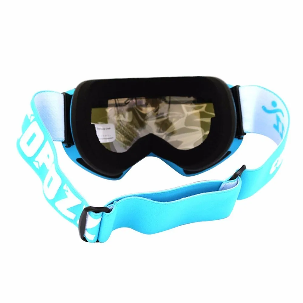 

Ski Goggles UV400 Double Lens Anti-fog Sun Glasses For Skiing Snowboard Large Goggles Glasses Winter Spherical Mask /+Lens