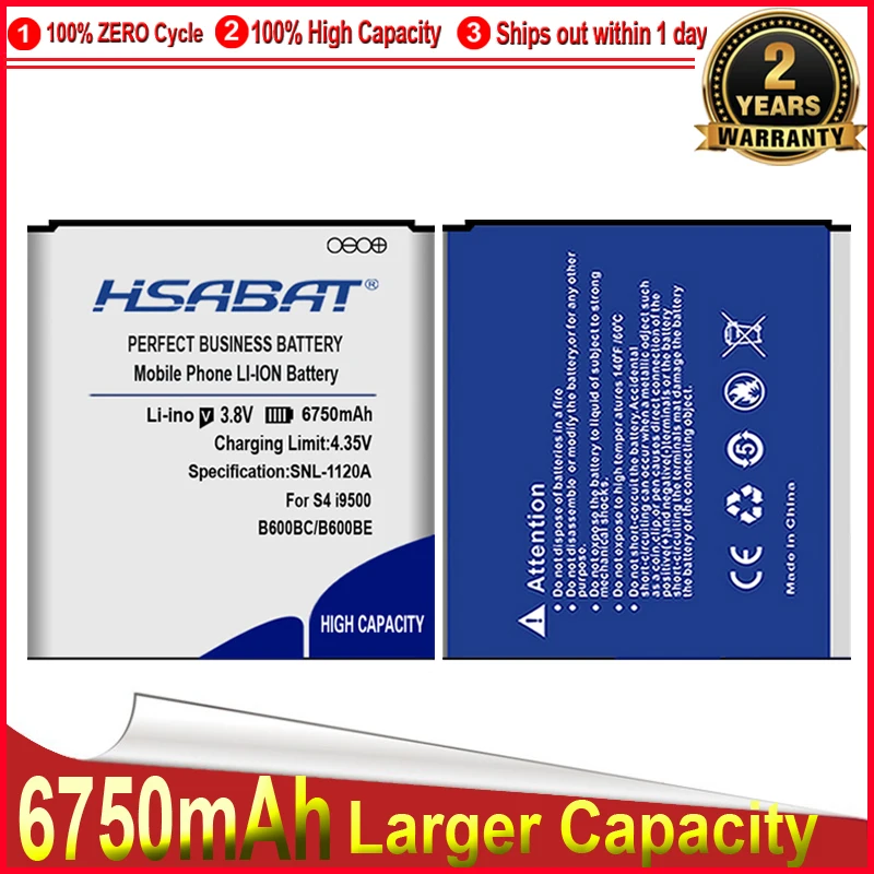 Аккумулятор B600BE 6750 мАч для Samsung GALAXY S4 MEAGE P709 GT I9158 i9506 I9507V g7108 g7109 i545 i337