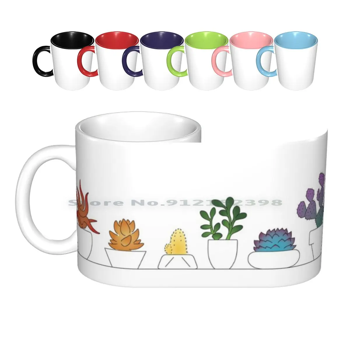 Гордость суккуленты керамические кружки кофейные чашки кружка для молока чая