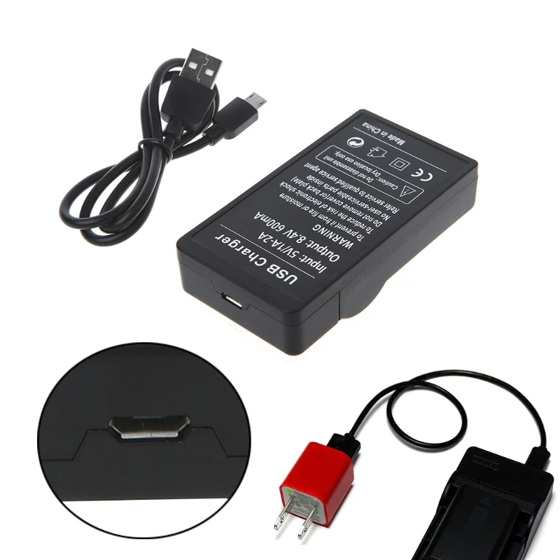 

Battery Charger for nikon EN-EL14 Coolpix P7000 P7100 D3100 D3200 D5100 D5200 E56B