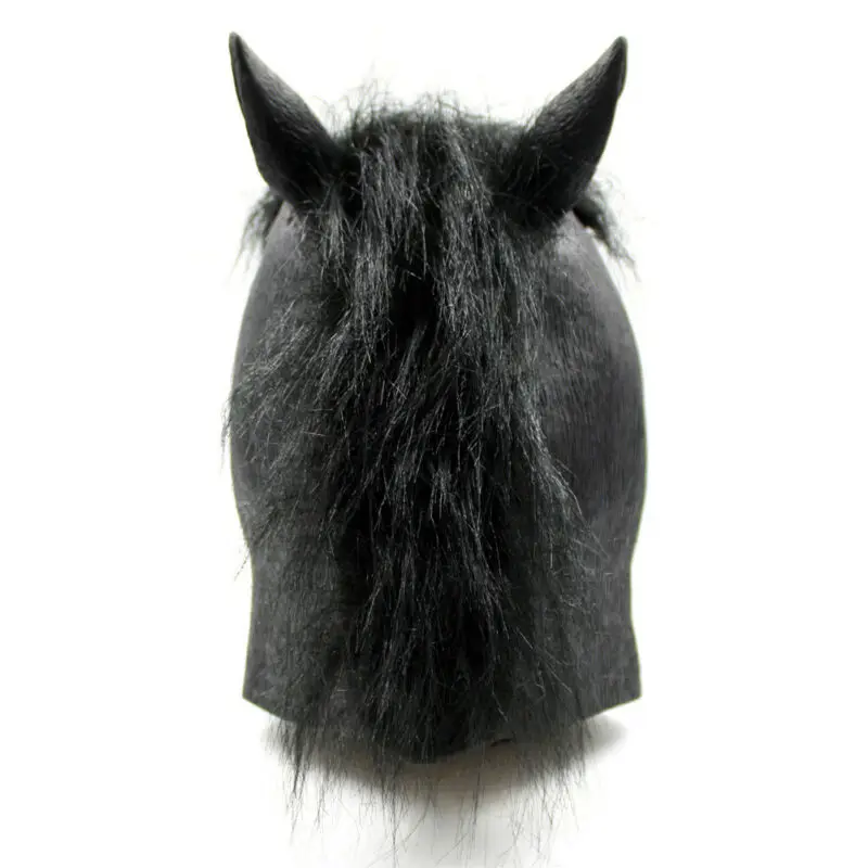 В виде лошадиной головы маски для костюмированной вечеринки латексный головной