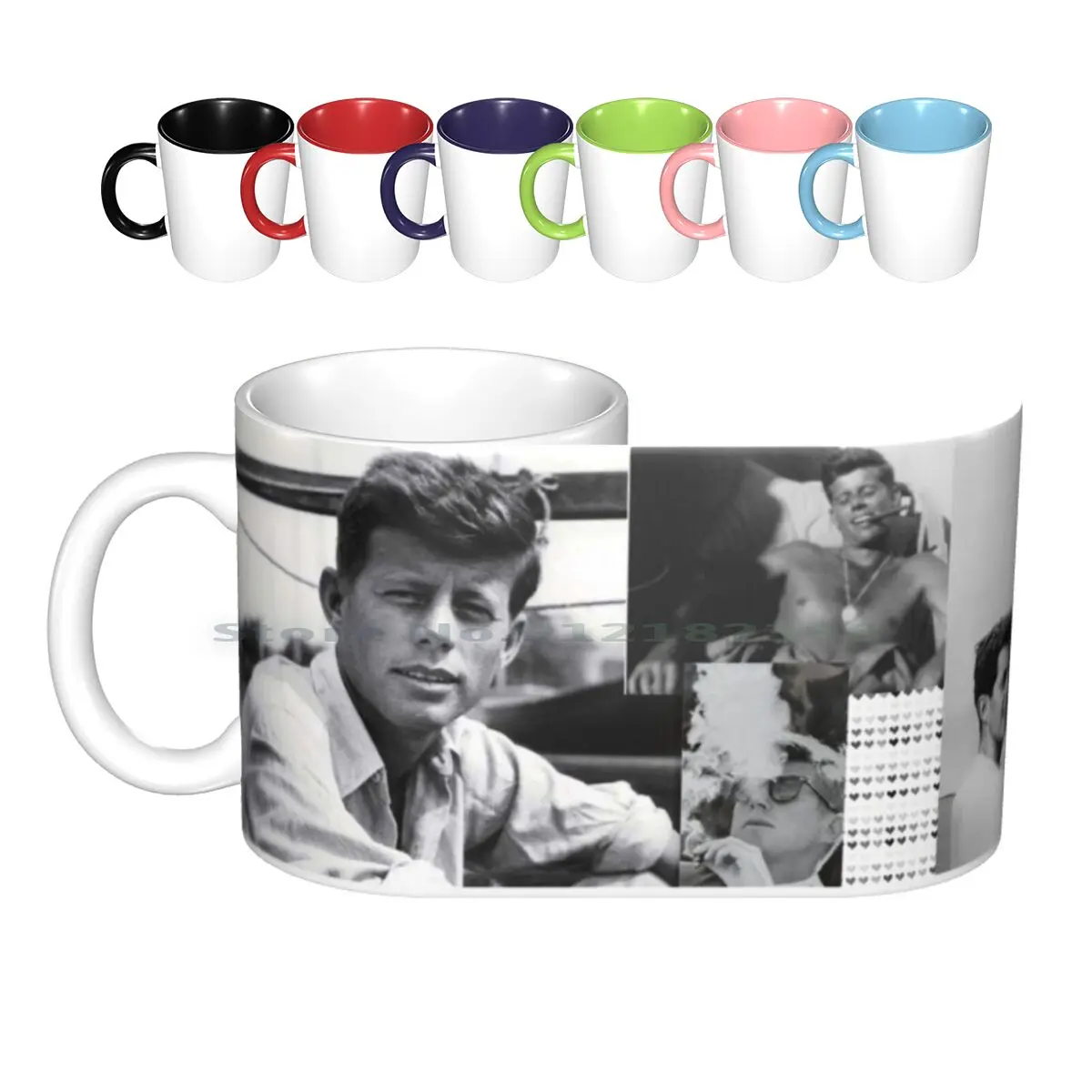 

Sexy Jfk Mug Ceramic Mugs Coffee Cups Milk Tea Mug Creative Trending Vintage Gift Bottle Cup