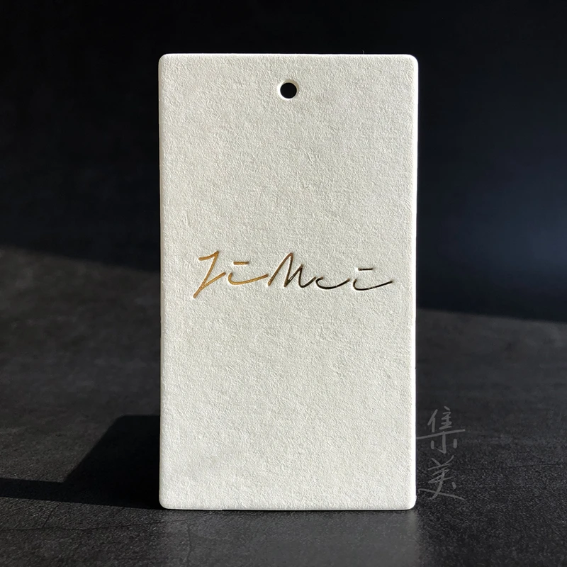 Заказная бирка для выбивания этикеток с печатью на заказ квадратные