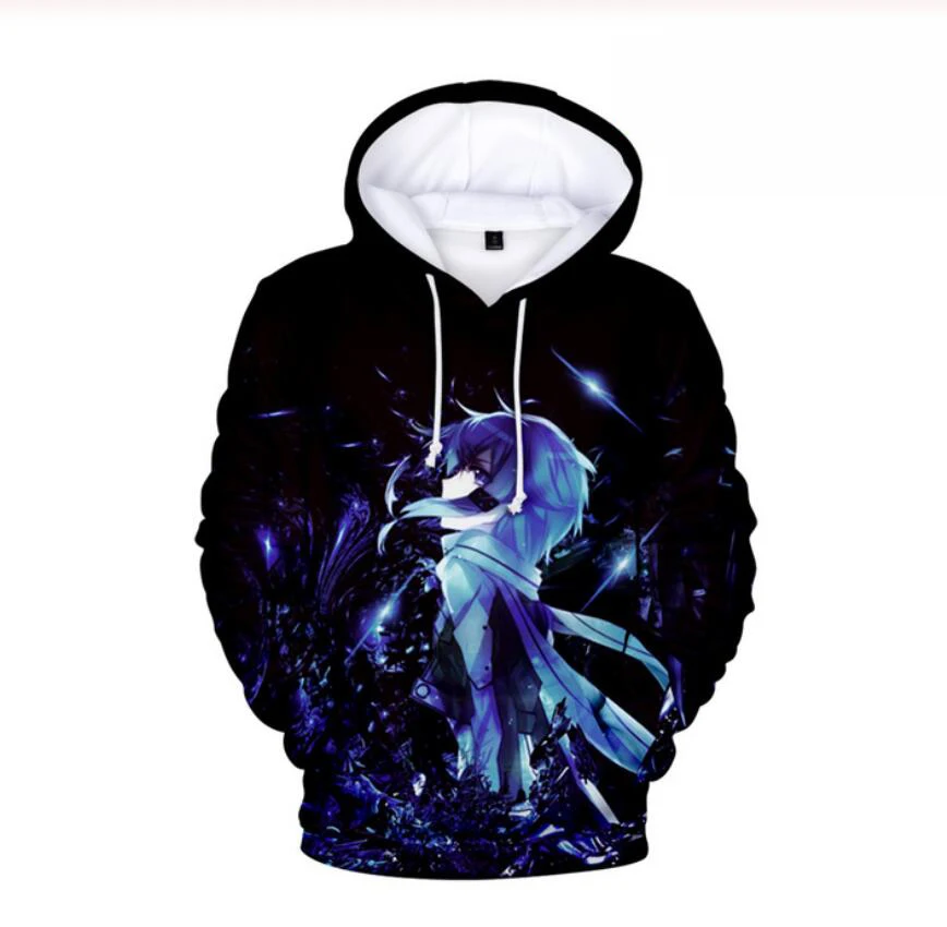 

Sword Art Online Alicization War of Underworld Hoodies Men Women 3D Hoodie Sweatshirt Anime SAO Print Pullover 3D Hoodies